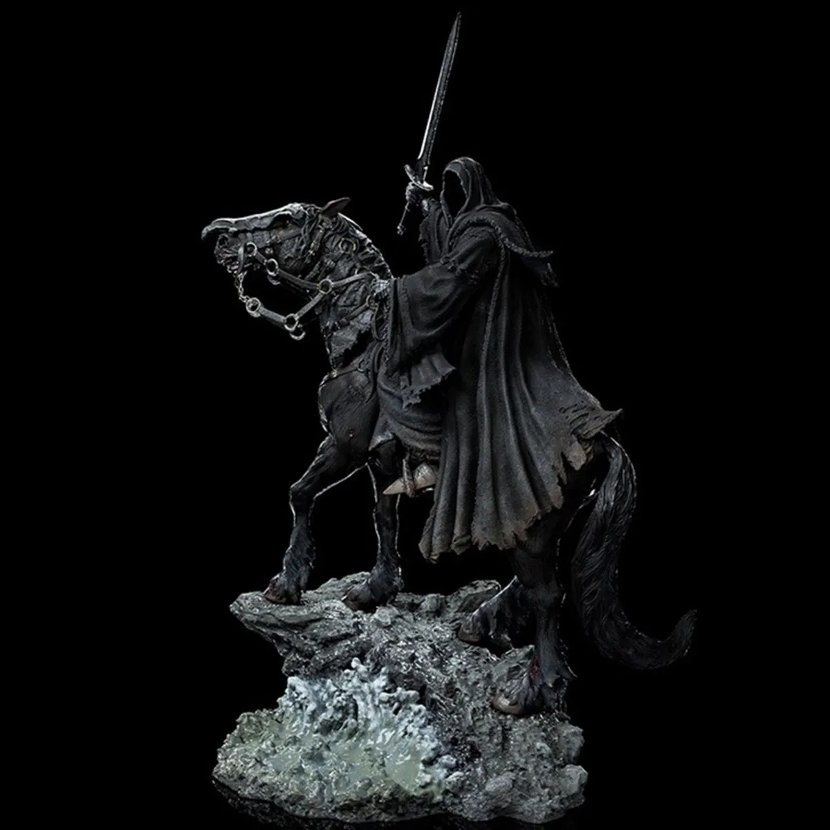 HiPlay Iron Studios, Nazgul on Horse, Deluxe Version, Statue Figurine