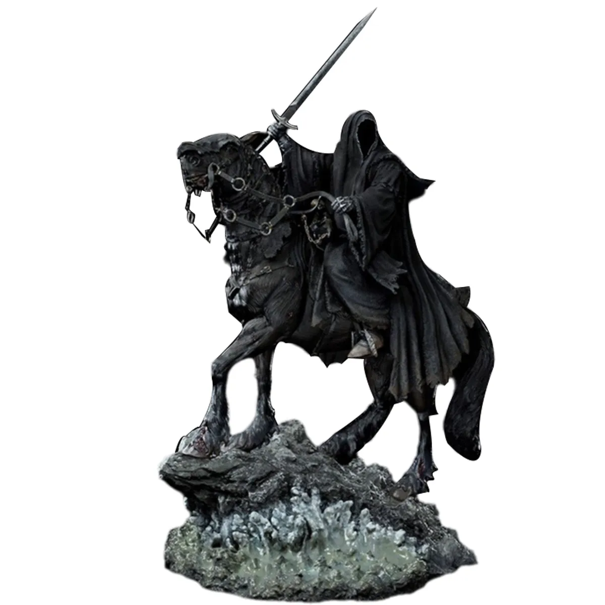 HiPlay Iron Studios, Nazgul on Horse, Deluxe Version, Statue Figurine