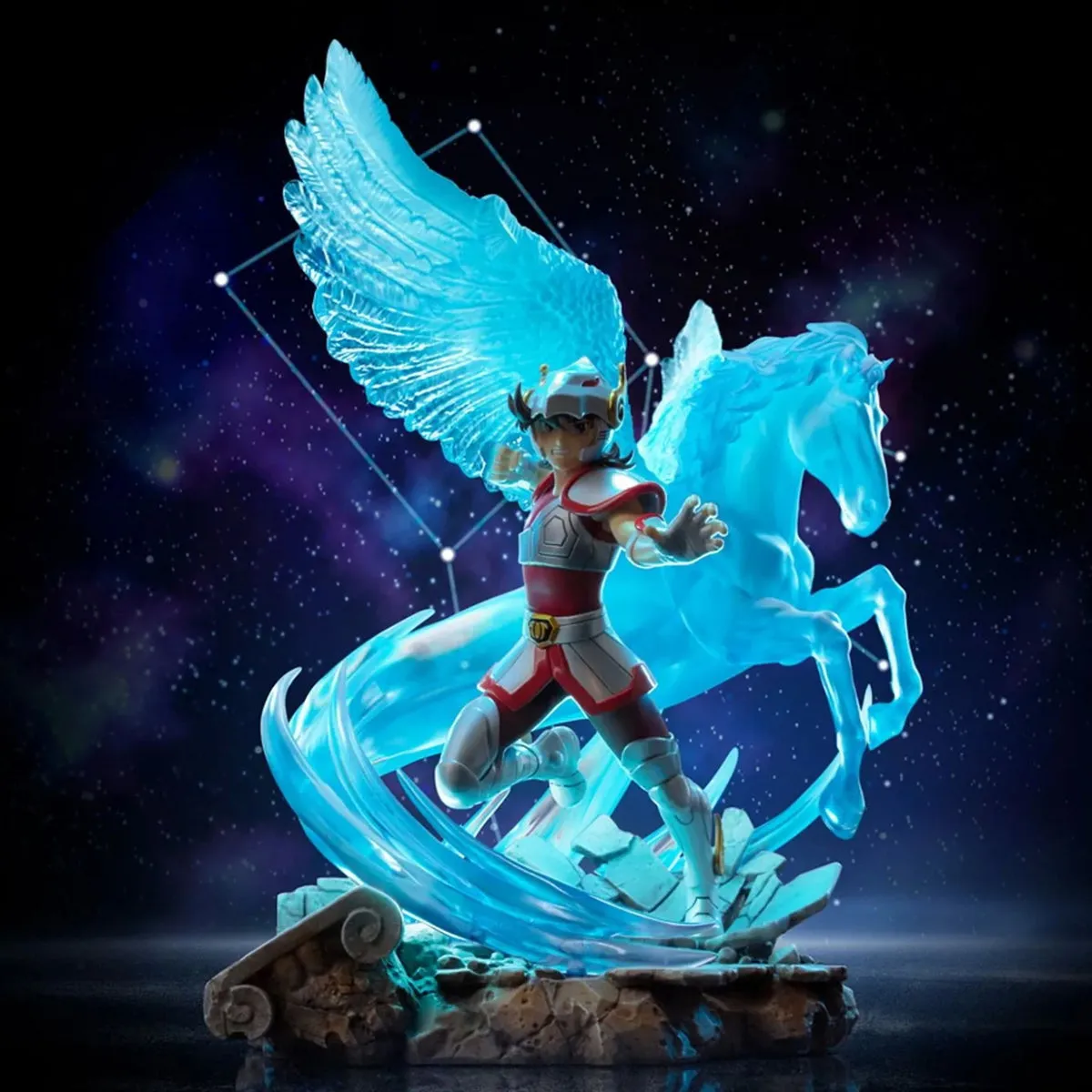 HiPlay Iron Studios, Saint Seiya Pegasus Seiya Deluxe Edition, Statue