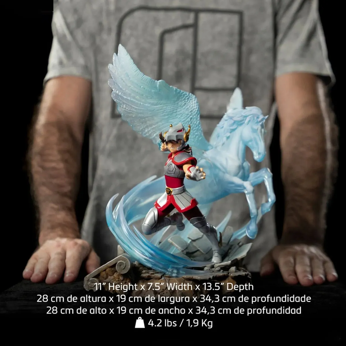 HiPlay Iron Studios, Saint Seiya Pegasus Seiya Deluxe Edition, Statue