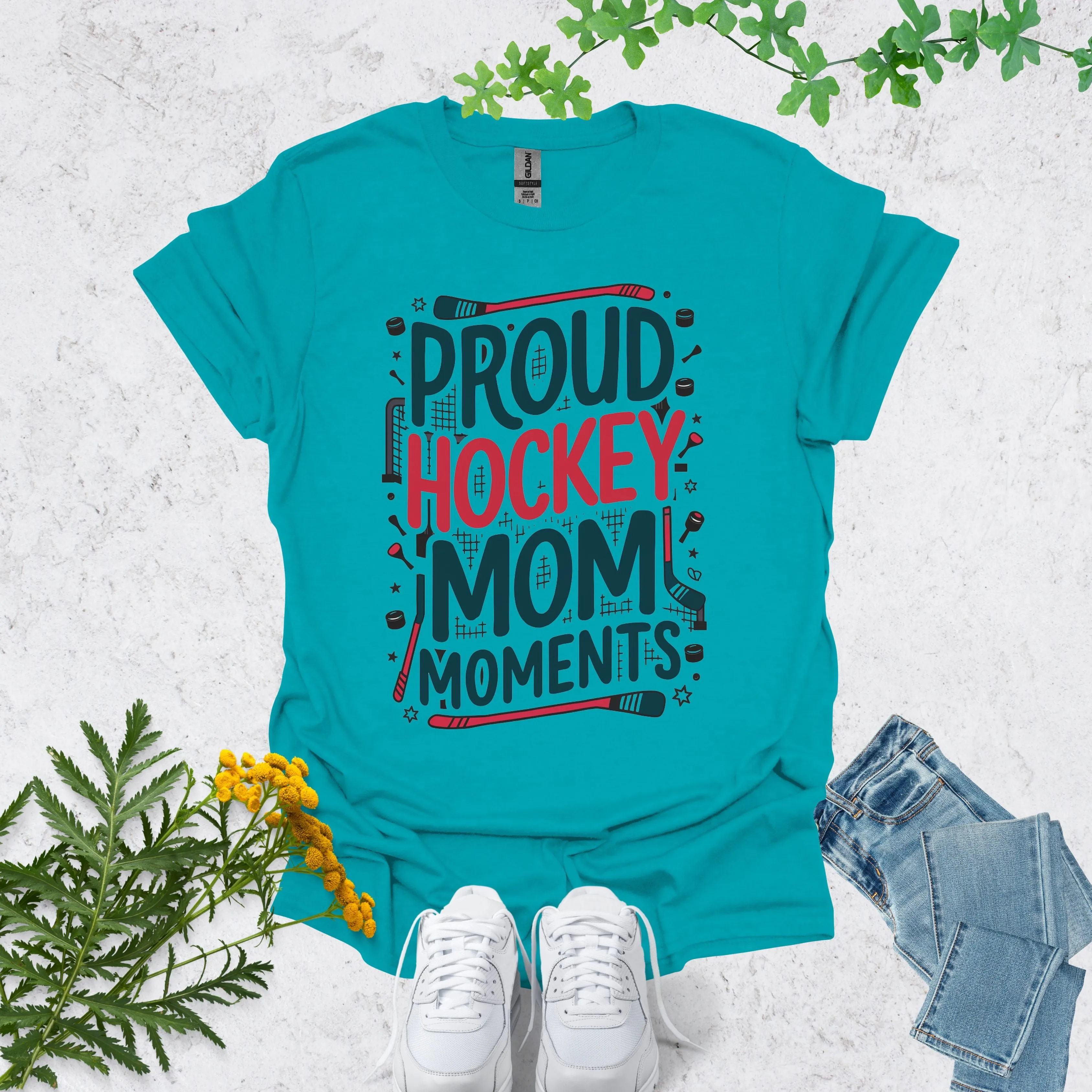 Hockey Mom Shirt - Lace Up for the Win