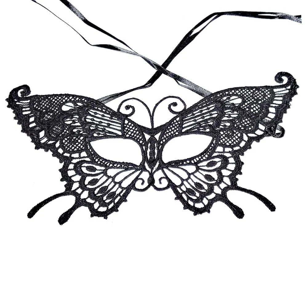 Hollow Lace Masquerade Face Mask