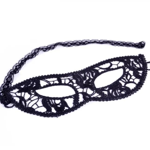 Hollow Lace Masquerade Face Mask