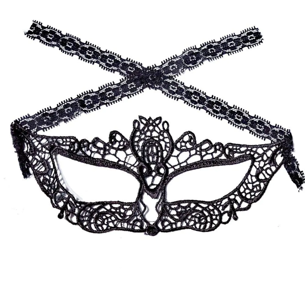 Hollow Lace Masquerade Face Mask