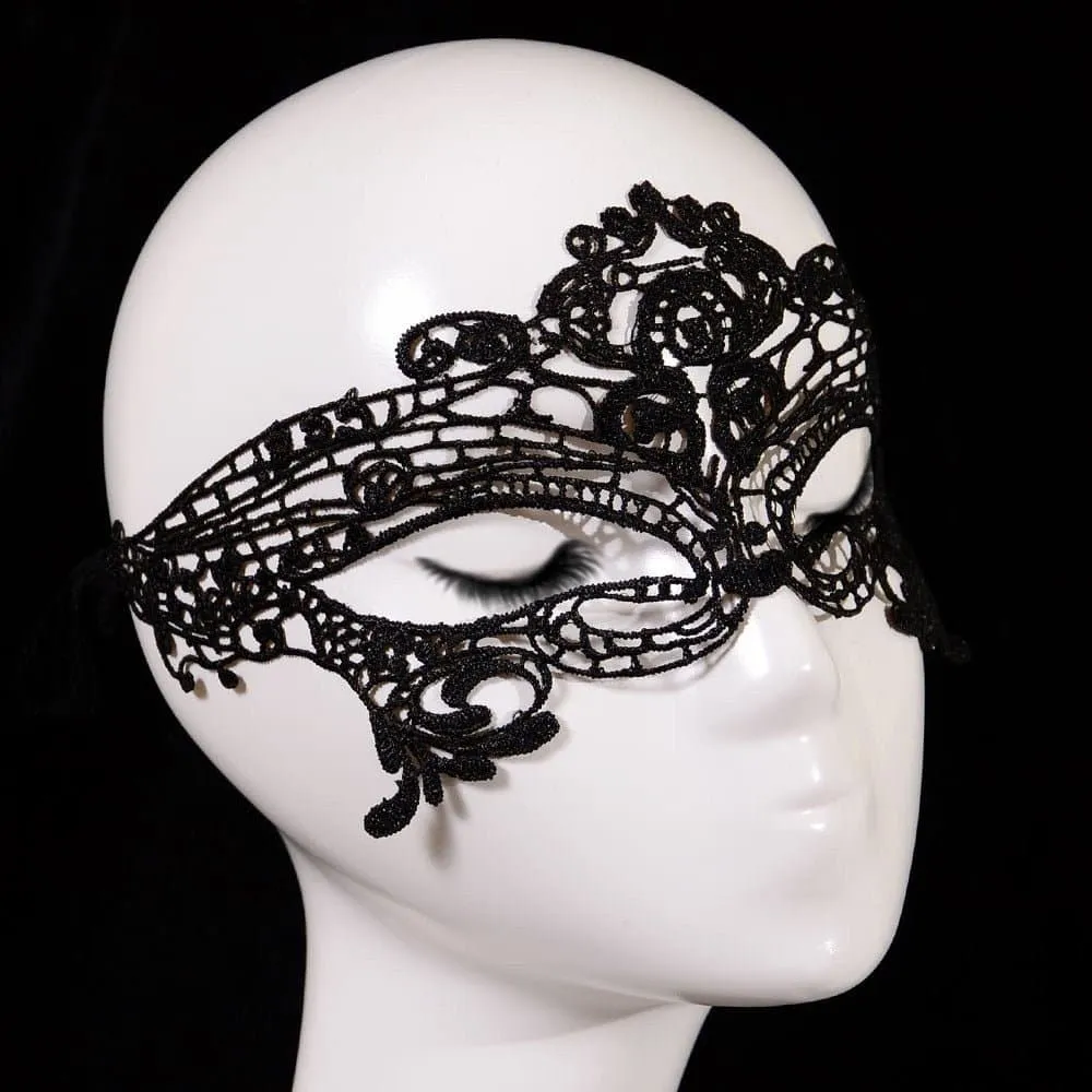 Hollow Lace Masquerade Face Mask