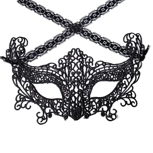 Hollow Lace Masquerade Face Mask