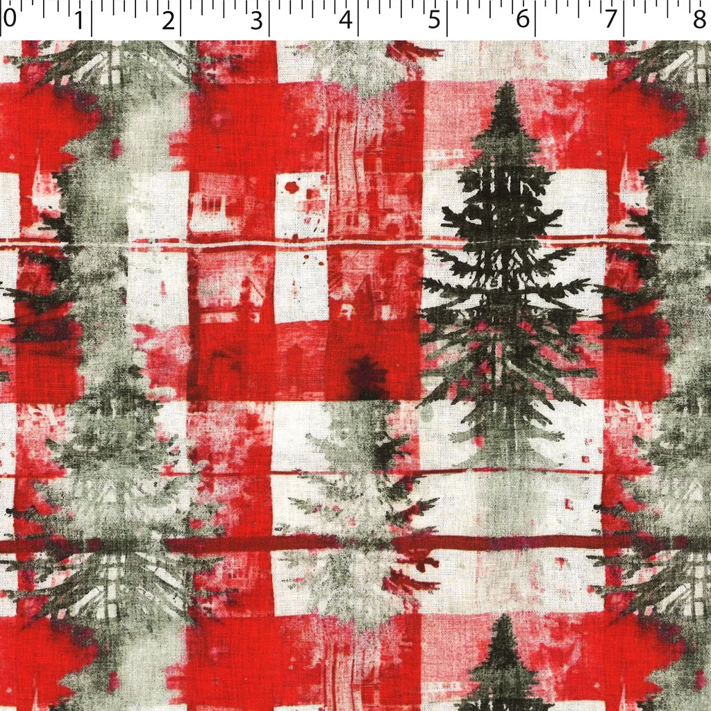 HOMESTEAD HOLIDAYS - TREE PLAID