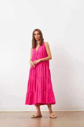 INDIE TIERED MAXI DRESS - LINE