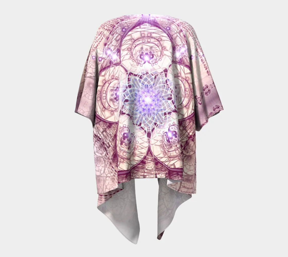 Indra's Net Draped Kimono