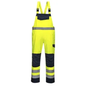 Inherent Flame Retardent Anti Static FRAS Hi-Vis Modaflame Bib and Brace - MV27