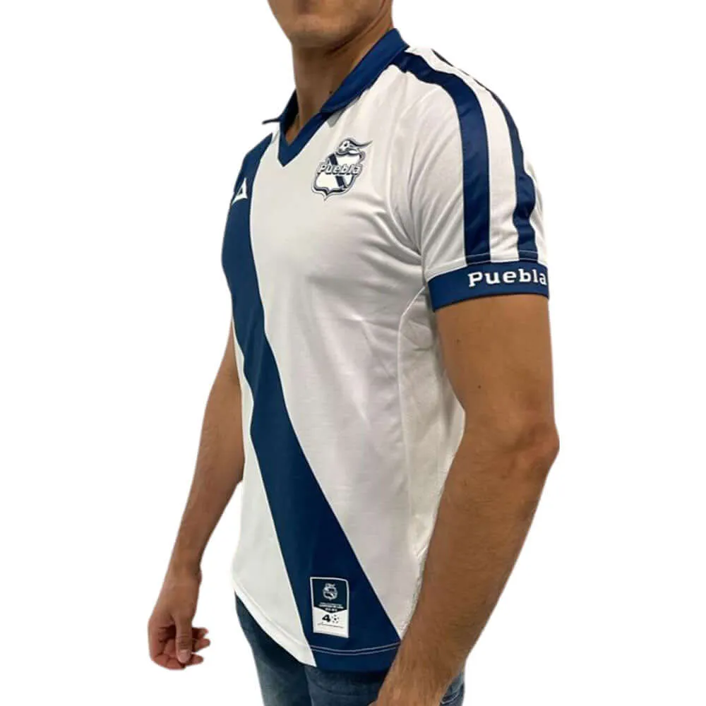 Jersey Pirma Hombre Conmemorativo Club Puebla 23-24 Blanco