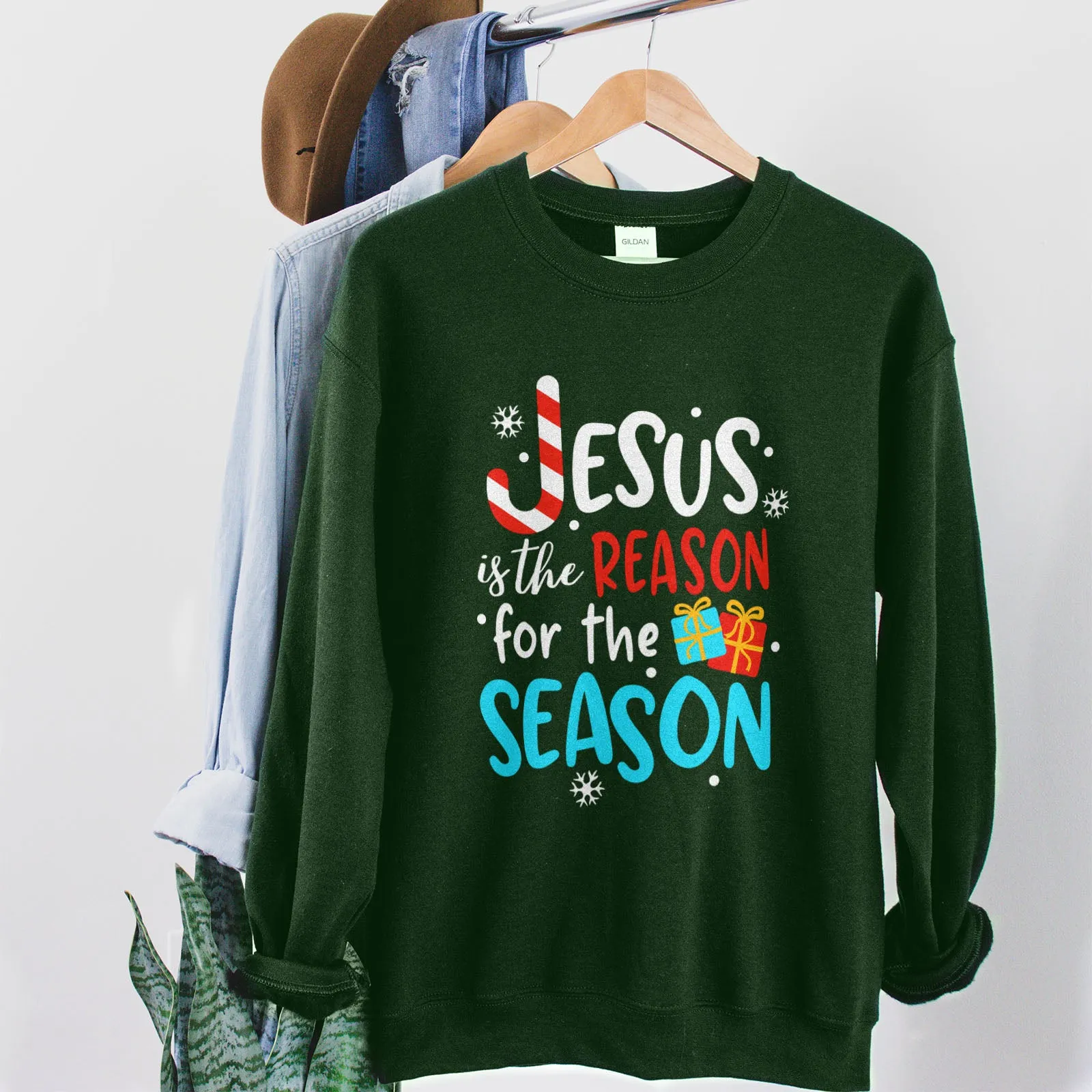 Jesus Is The Reason For The Season Sweatshirt