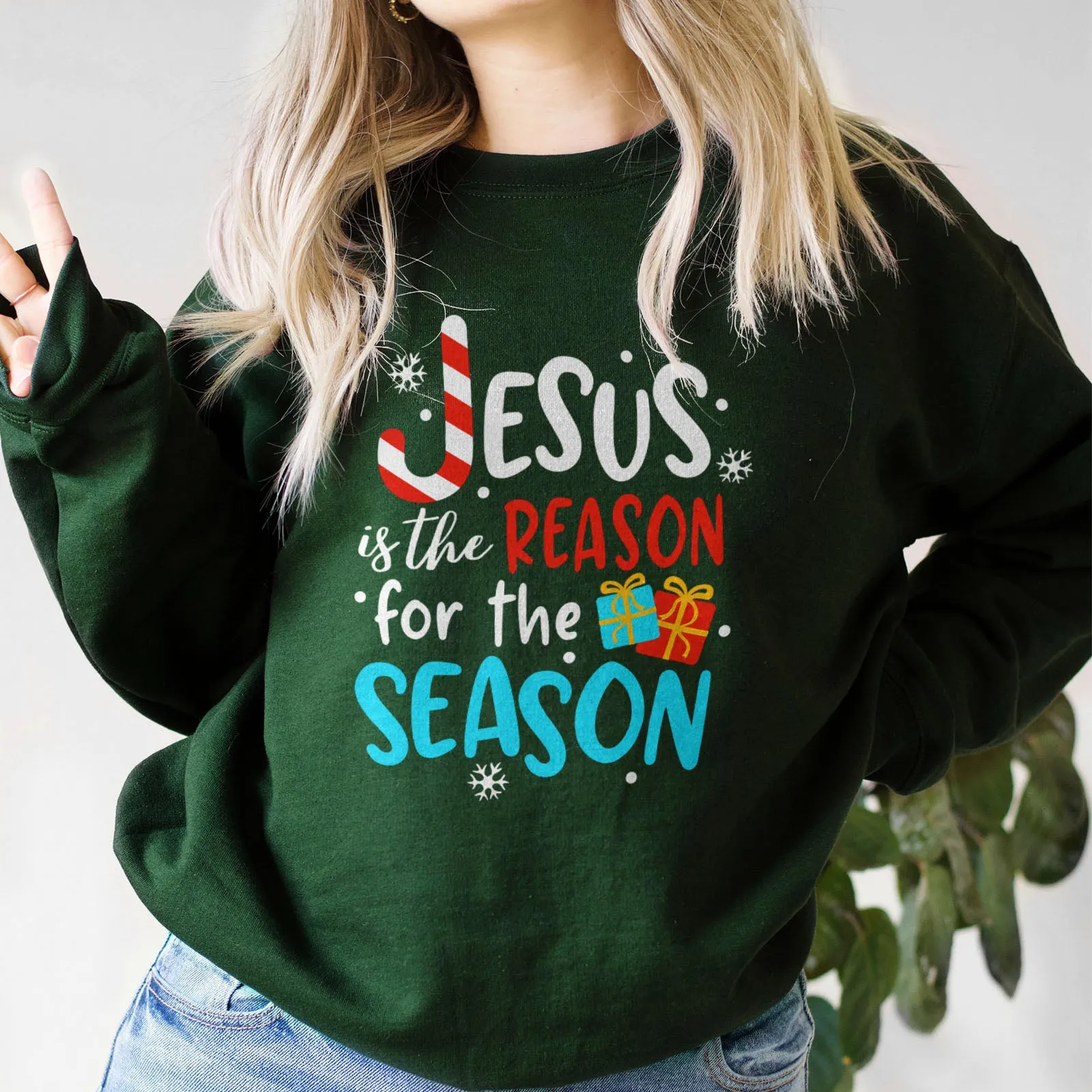 Jesus Is The Reason For The Season Sweatshirt