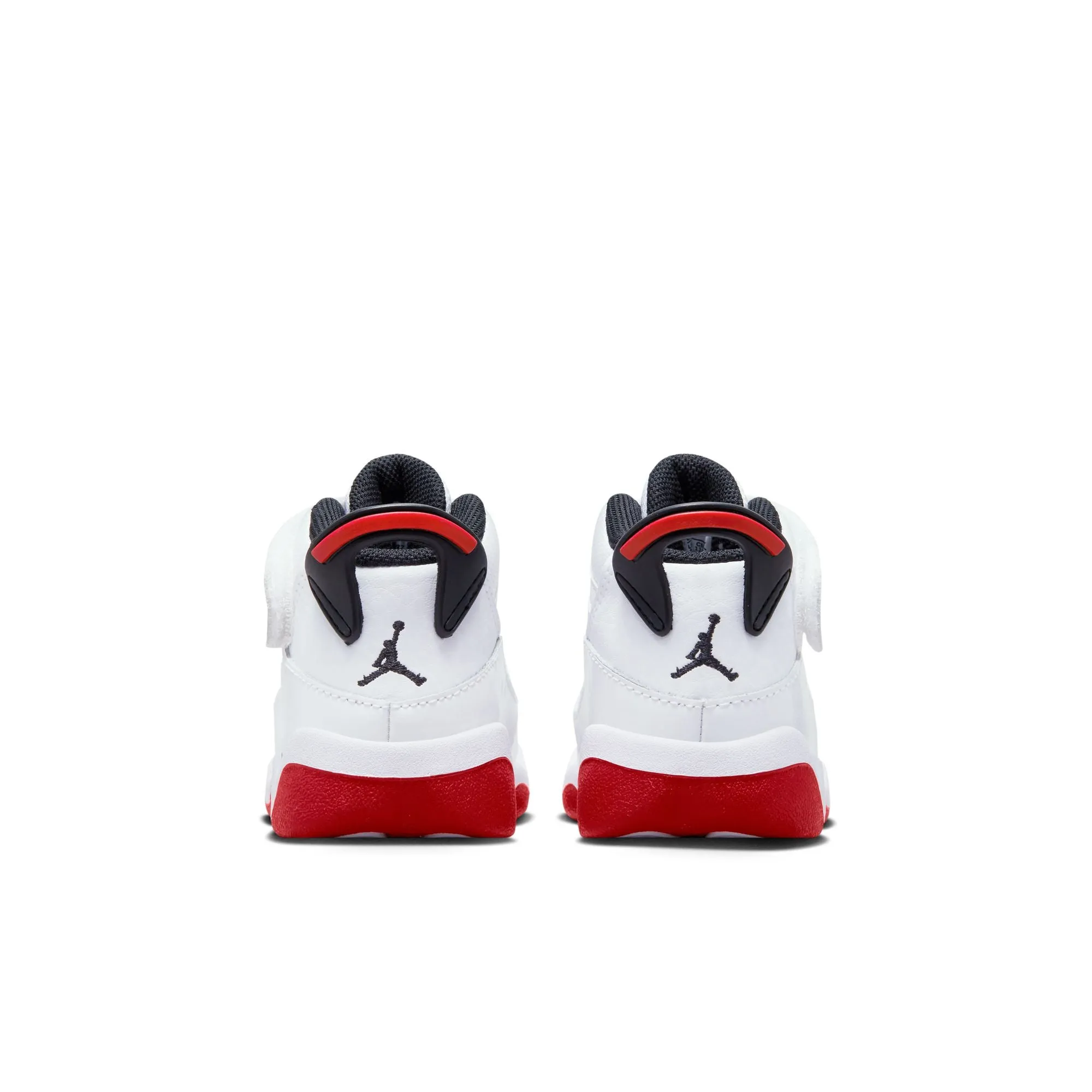 Jordan 6 Rings (TD) - WHITE/UNIVERSITY-RED