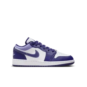 Jordan - Boy - GS Air Jordan 1 Low - Sky Purple/White