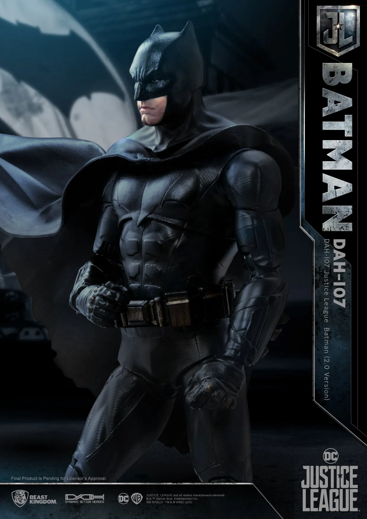 Justice League Dynamic 8ction Heroes DAH-107 Batman (Ver. 2.0)