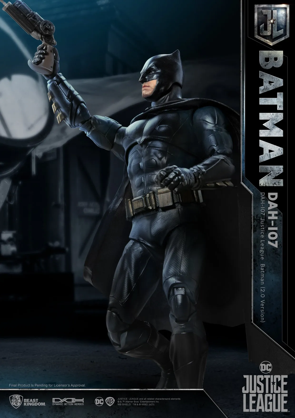 Justice League Dynamic 8ction Heroes DAH-107 Batman (Ver. 2.0)