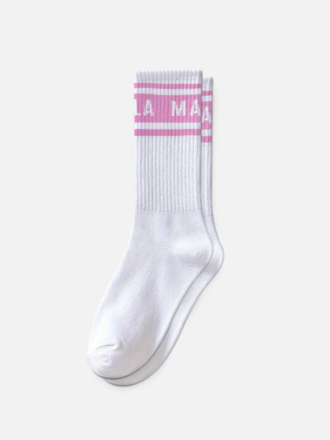 La Machine - Crew Socks - Giro Pink