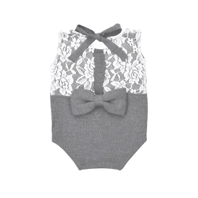 Lace Romper For Baby Photo Prop, Newborn Photo Prop Outfit