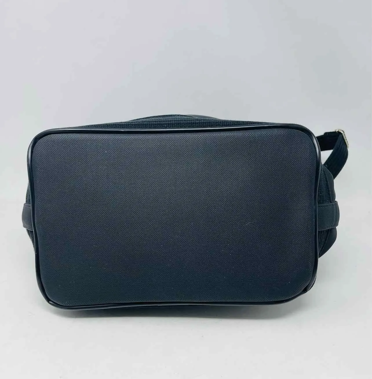 Lacoste Black Drawstring Nylon Purses Purse