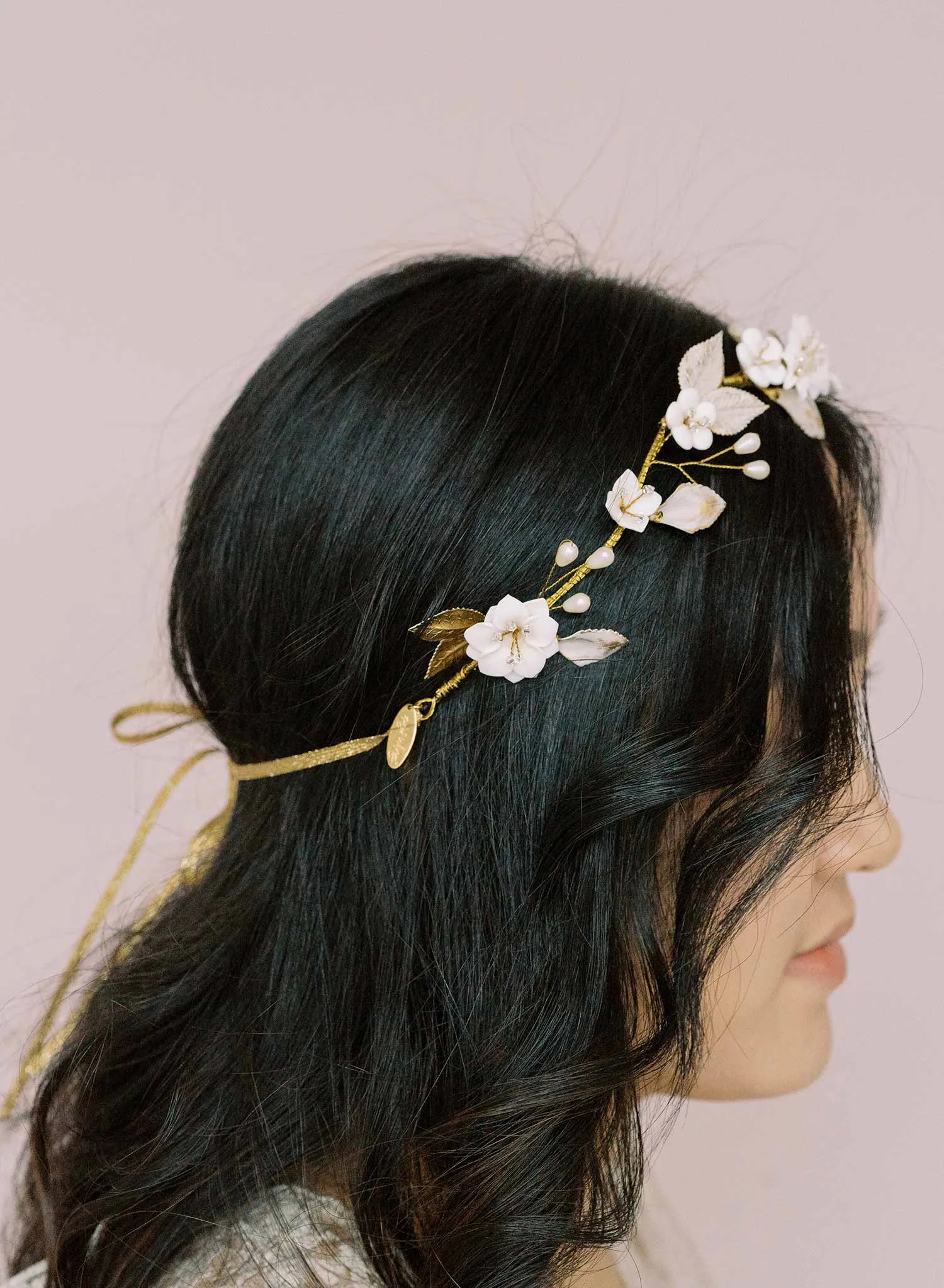 Leonesse floral bridal hair vine - Style #2167