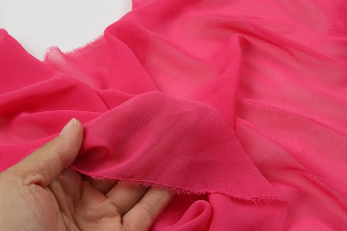 Light-Weight Chiffon Fabric - 8 Colors Available