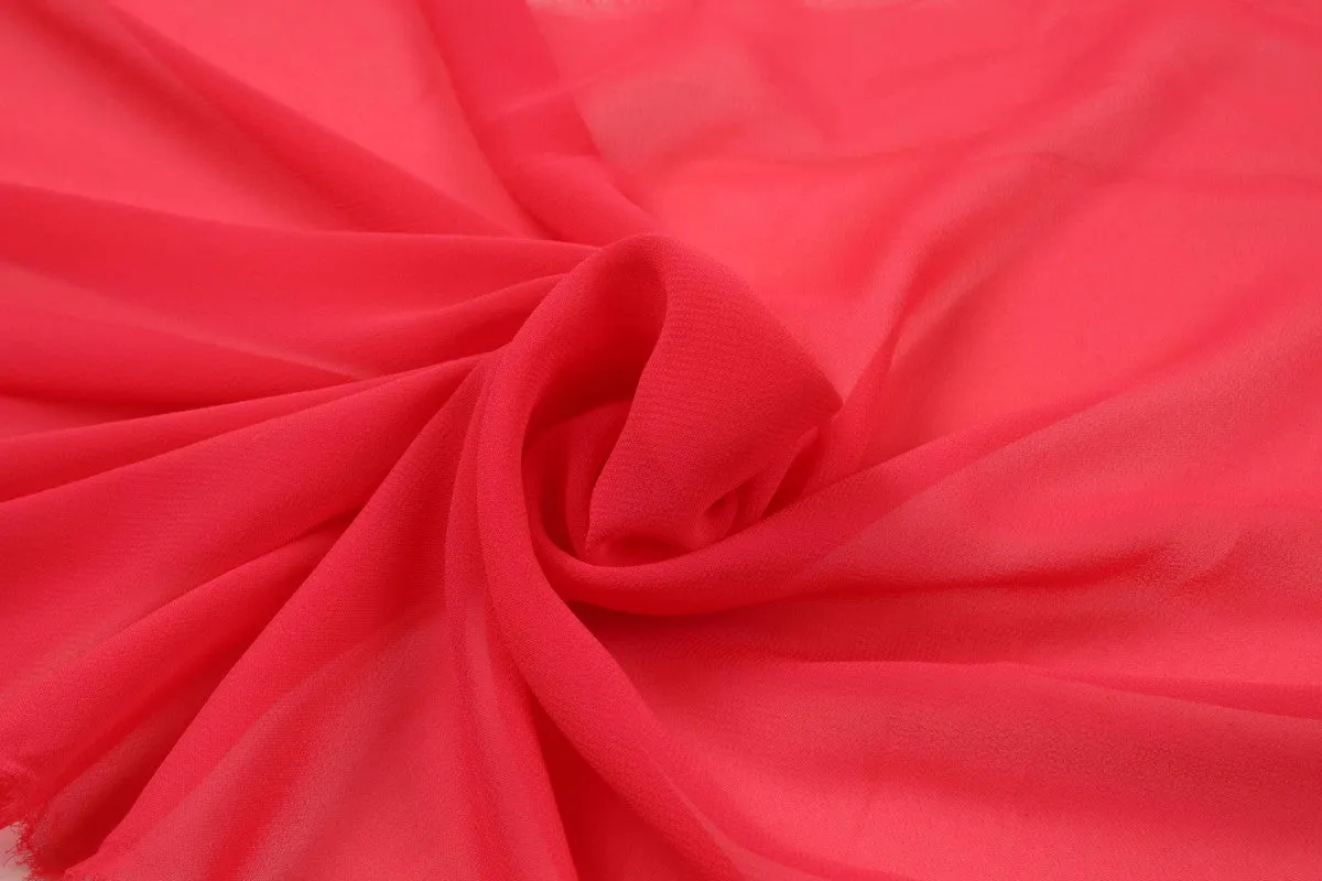 Light-Weight Chiffon Fabric - 8 Colors Available