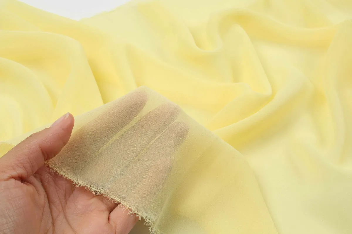 Light-Weight Chiffon Fabric - 8 Colors Available