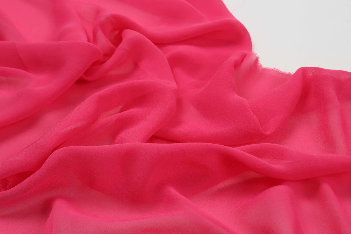 Light-Weight Chiffon Fabric - 8 Colors Available