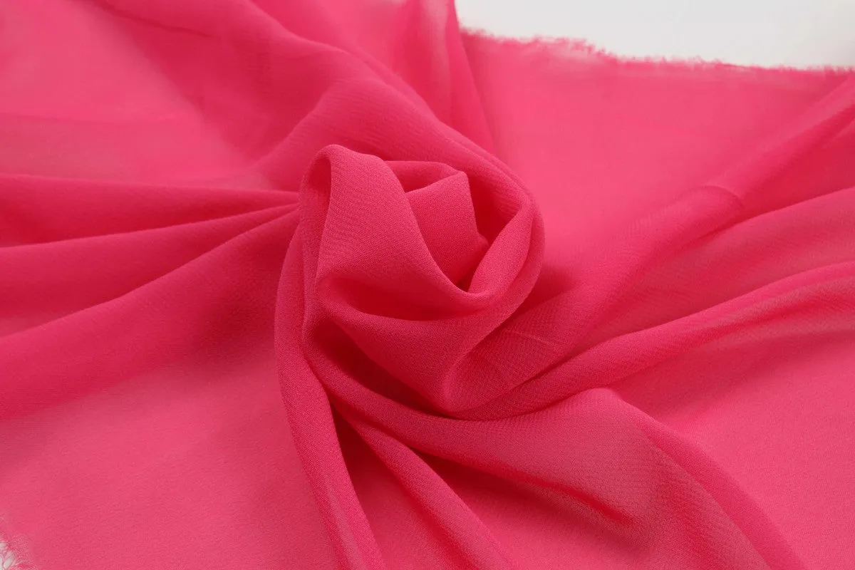 Light-Weight Chiffon Fabric - 8 Colors Available