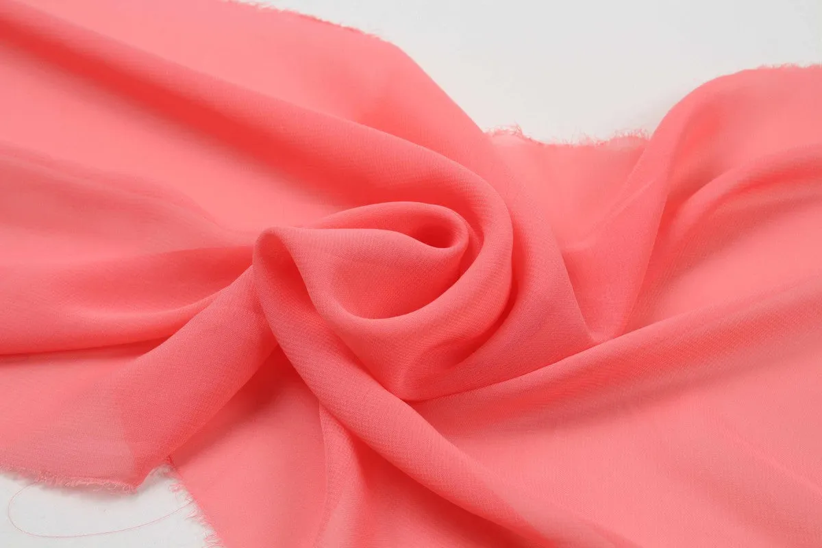 Light-Weight Chiffon Fabric - 8 Colors Available