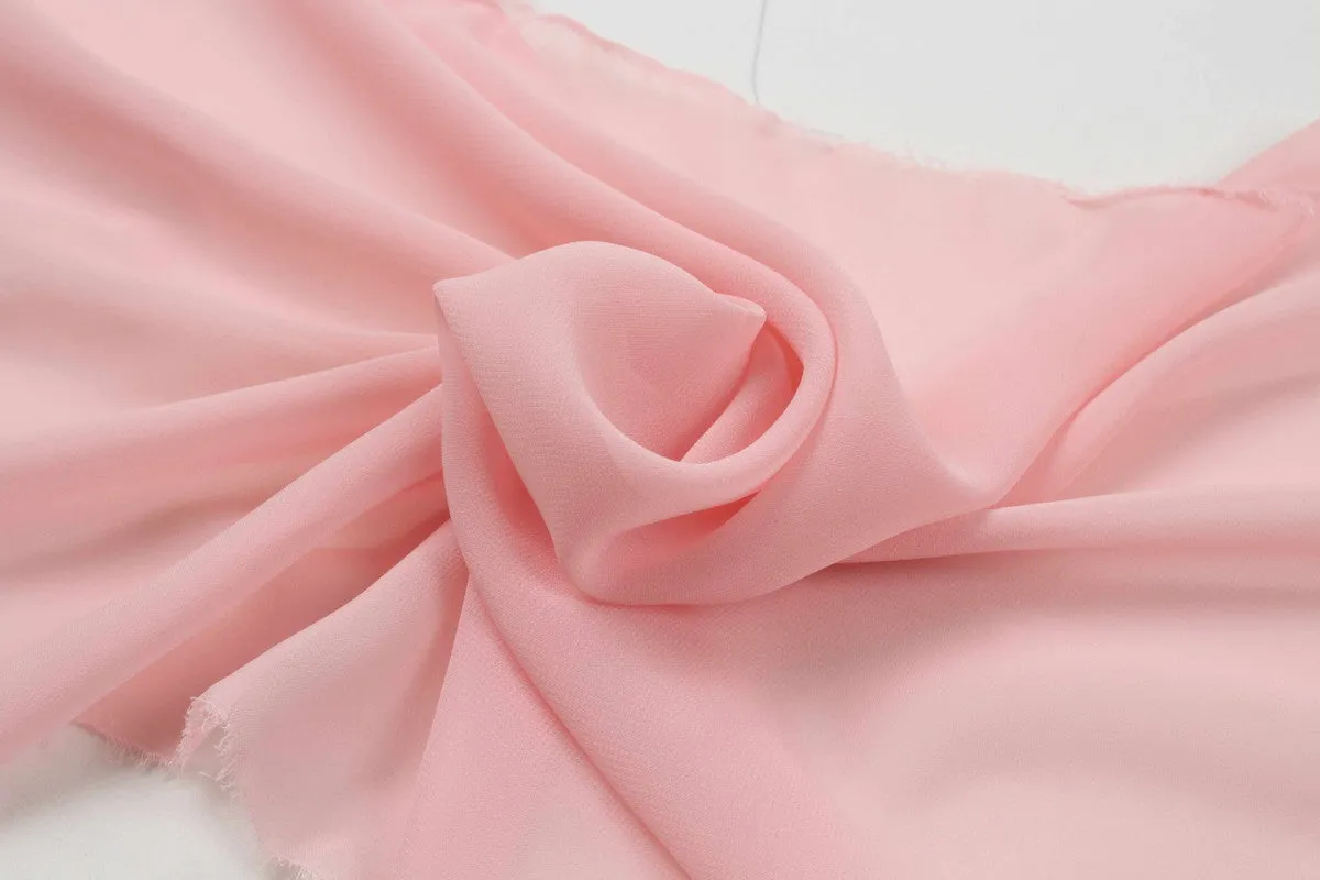 Light-Weight Chiffon Fabric - 8 Colors Available