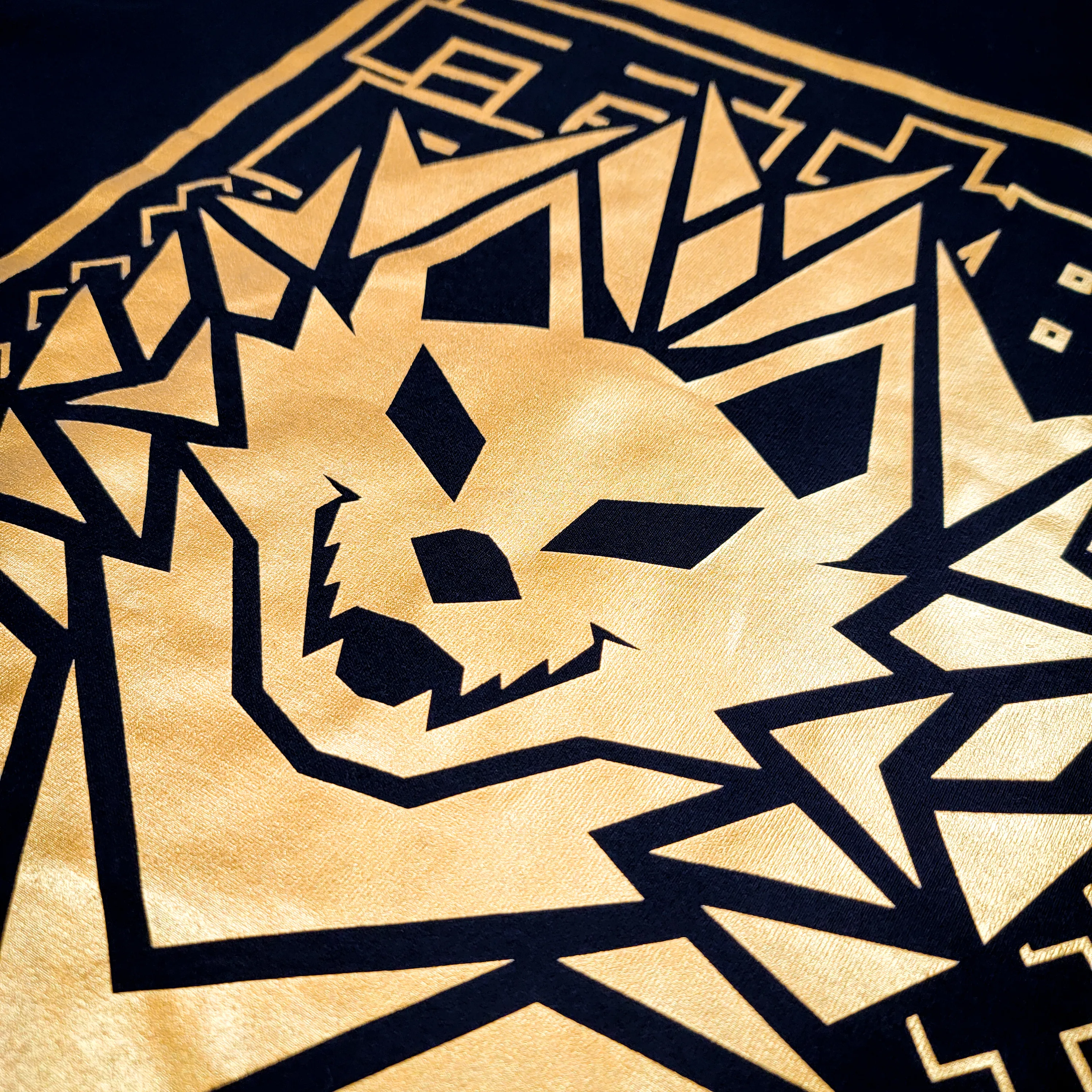 LIMITED EDITION GOLD WOLF T-SHIRT