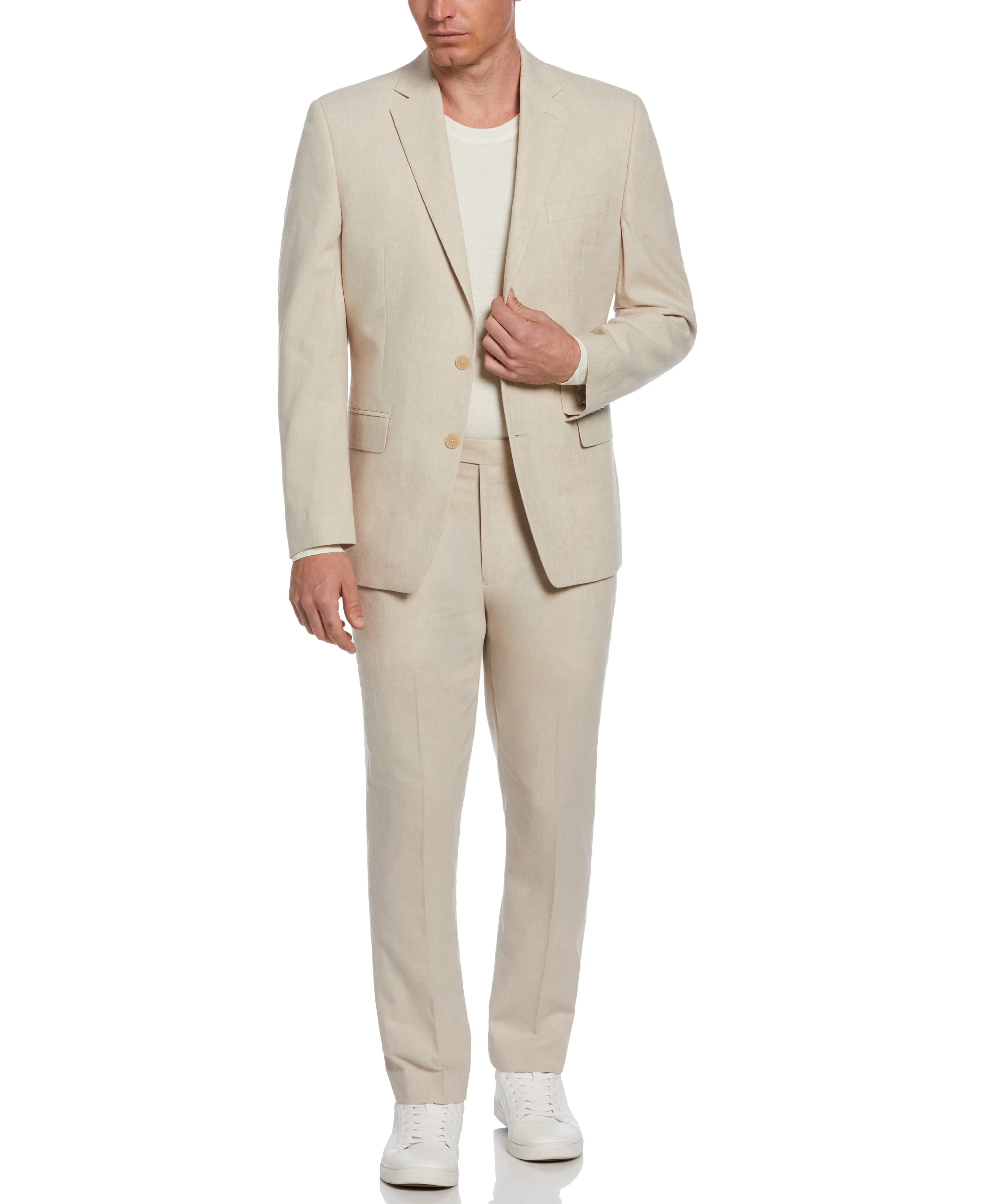 Linen Blend Suit Jacket