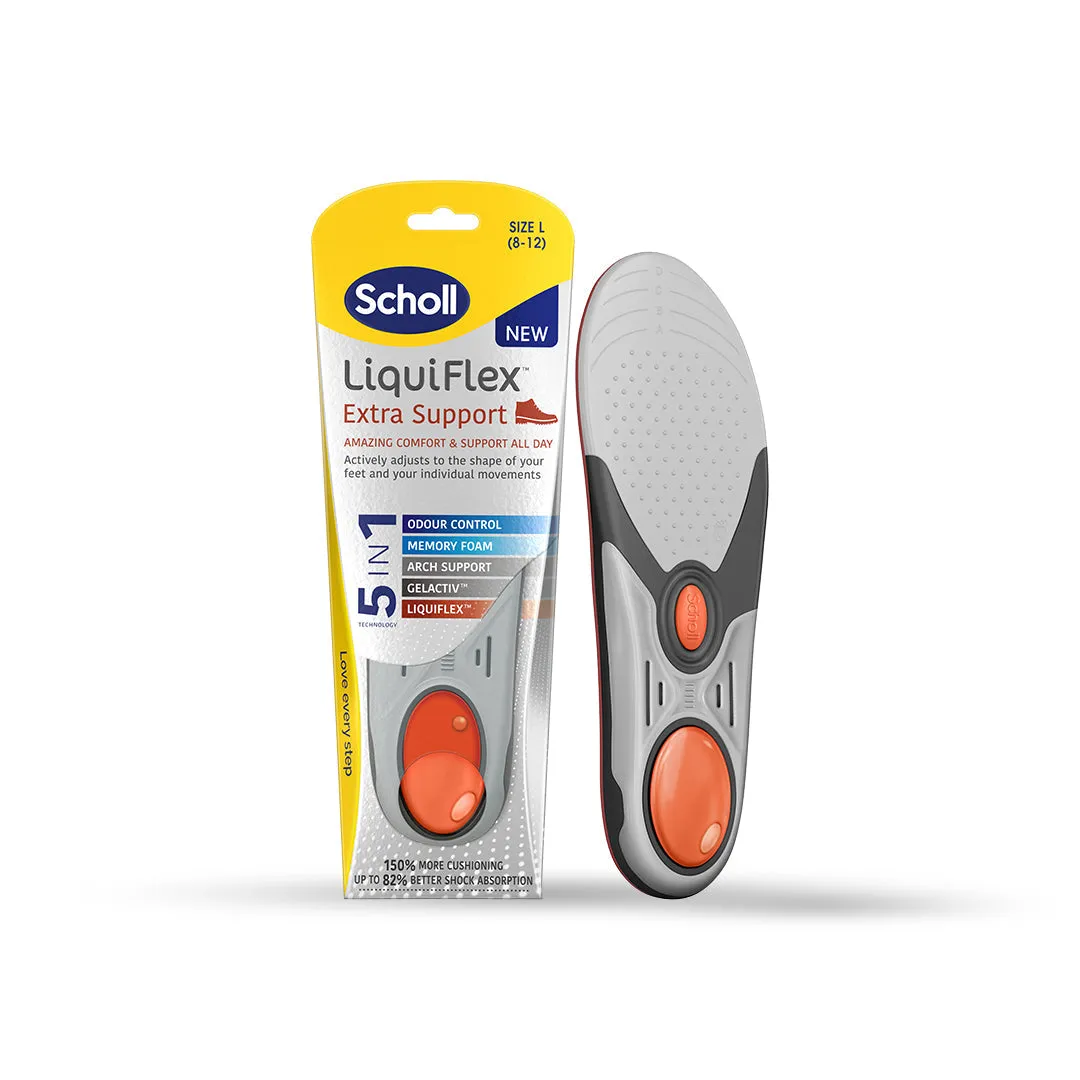 LiquiFlex™ Extra Support Insoles Large