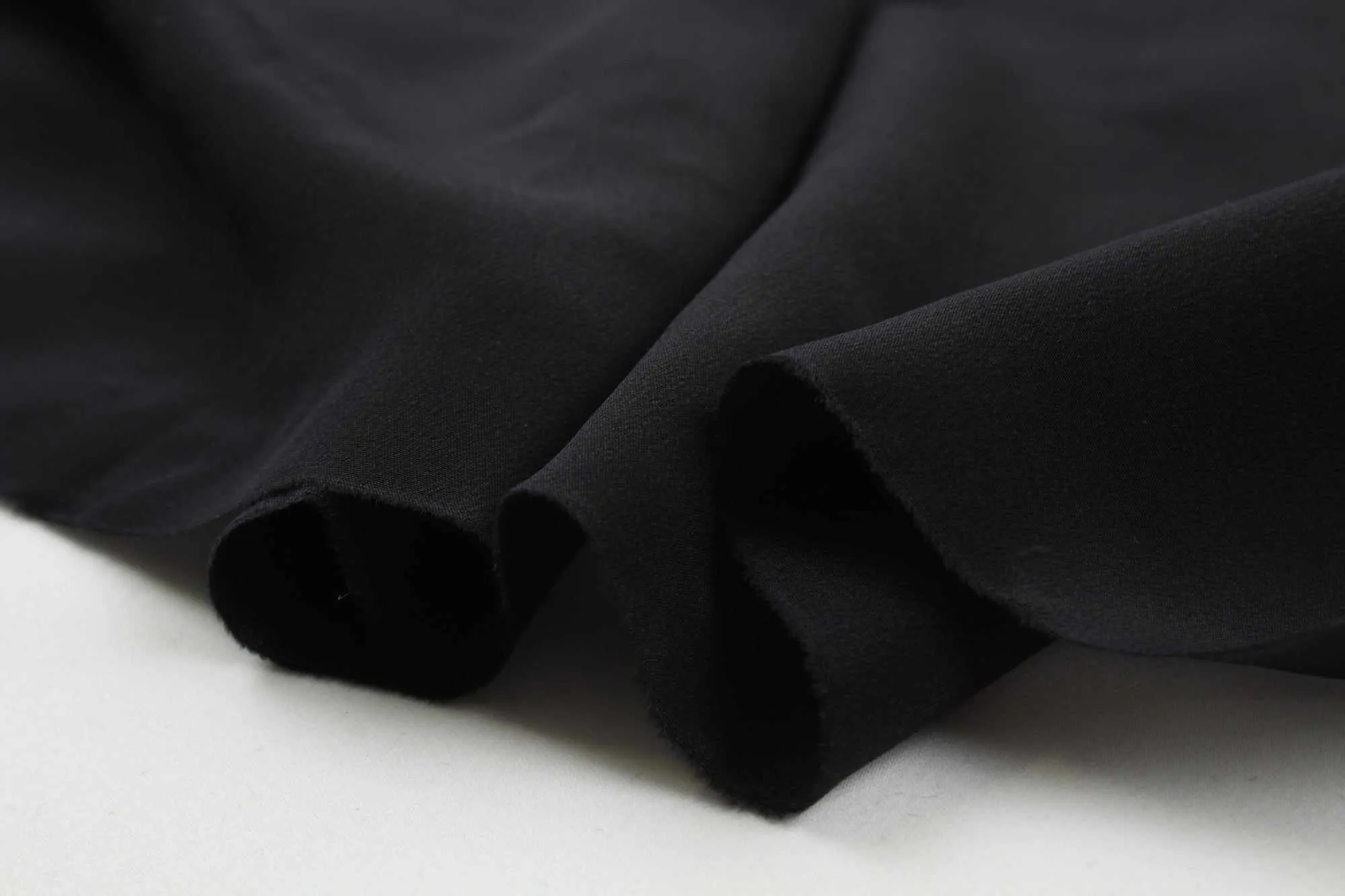 Luxury Silk Georgette - Black