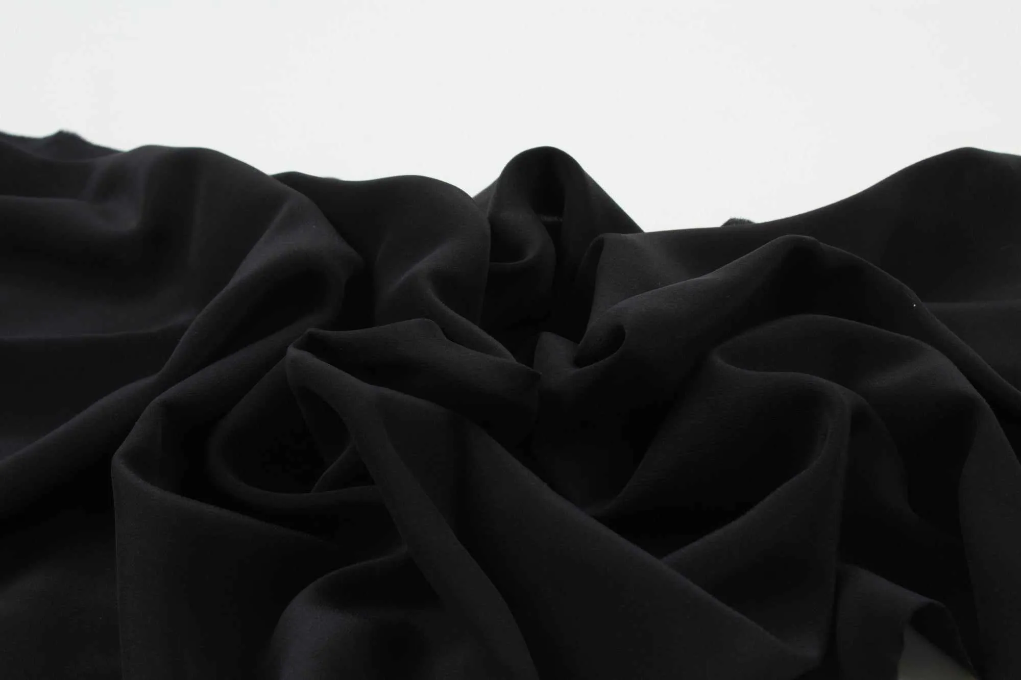 Luxury Silk Georgette - Black