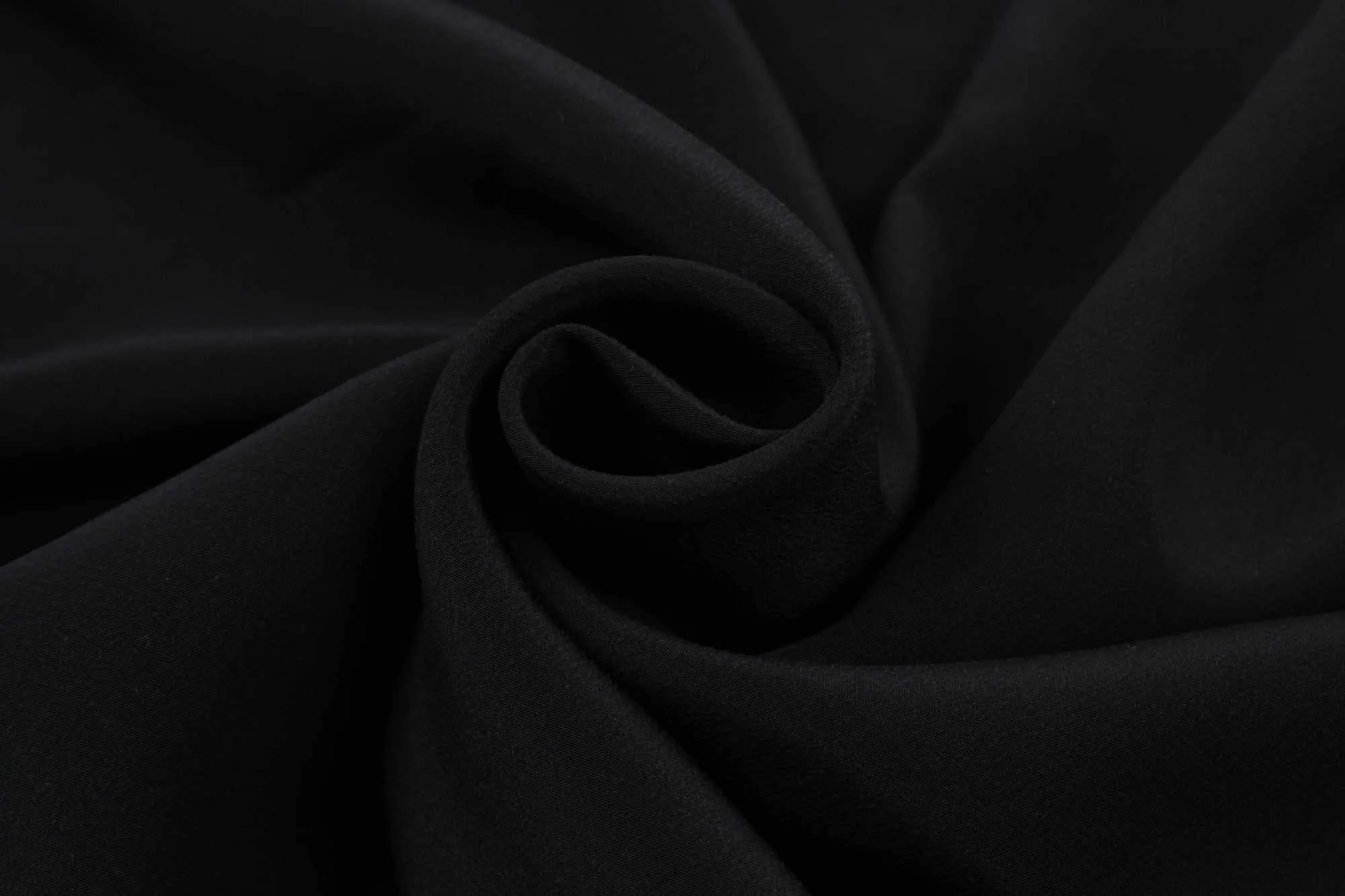 Luxury Silk Georgette - Black