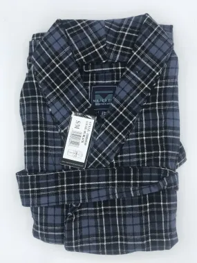 Majestic True Match Flannel Shawl Robe 11824110 001 Black