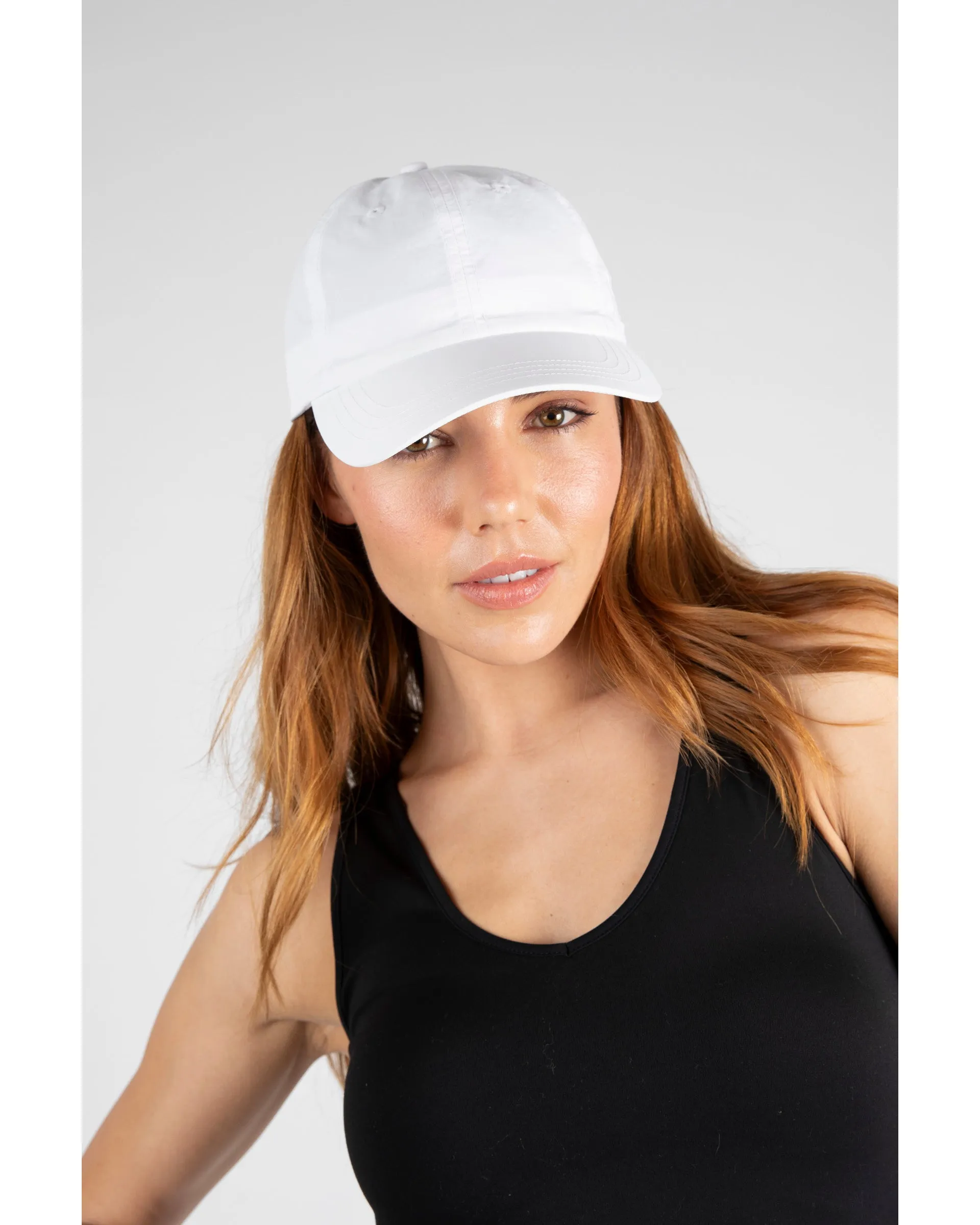 Marlow Nylon Cap - White