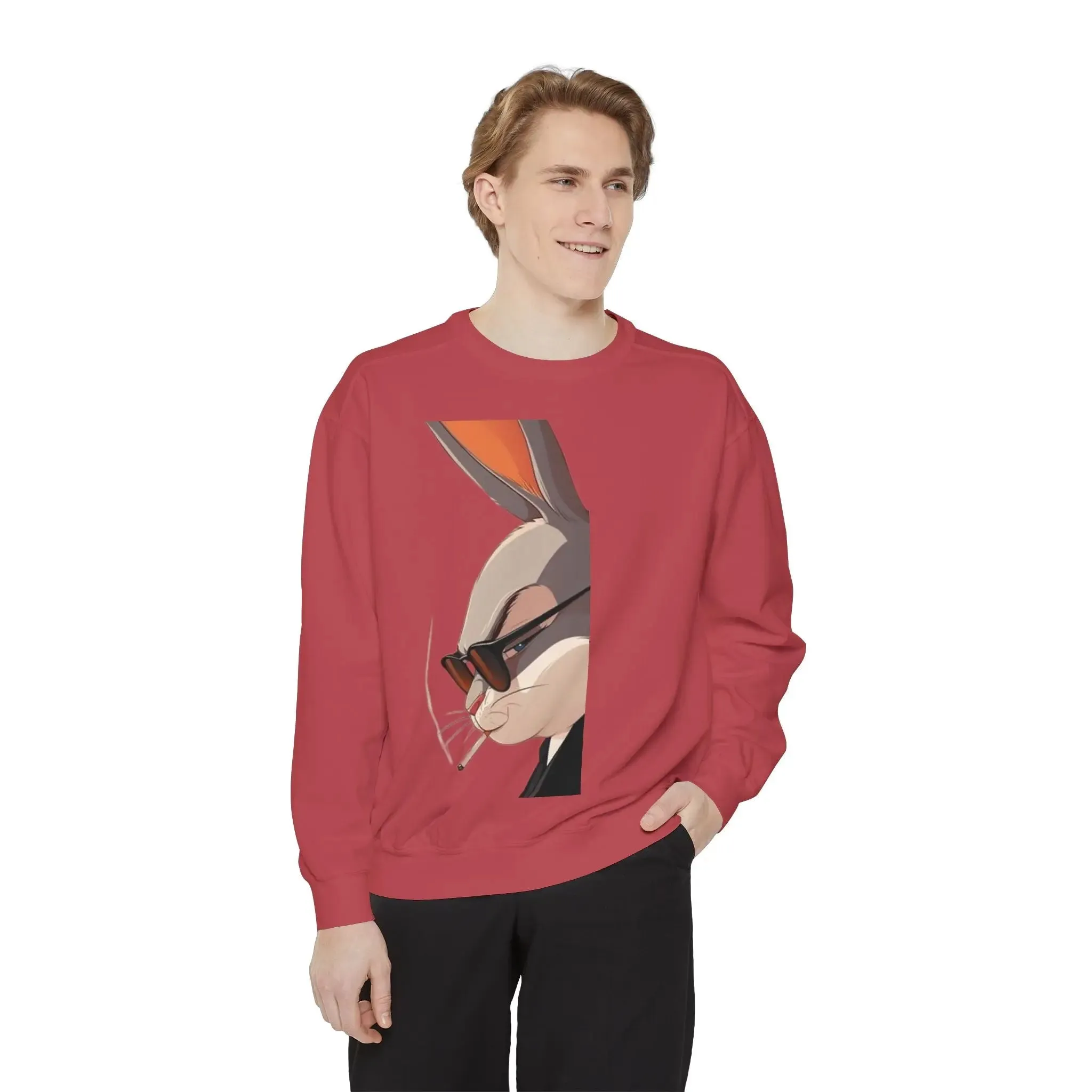 MENS AND WOMENGarment-Dyed Sweatshirt