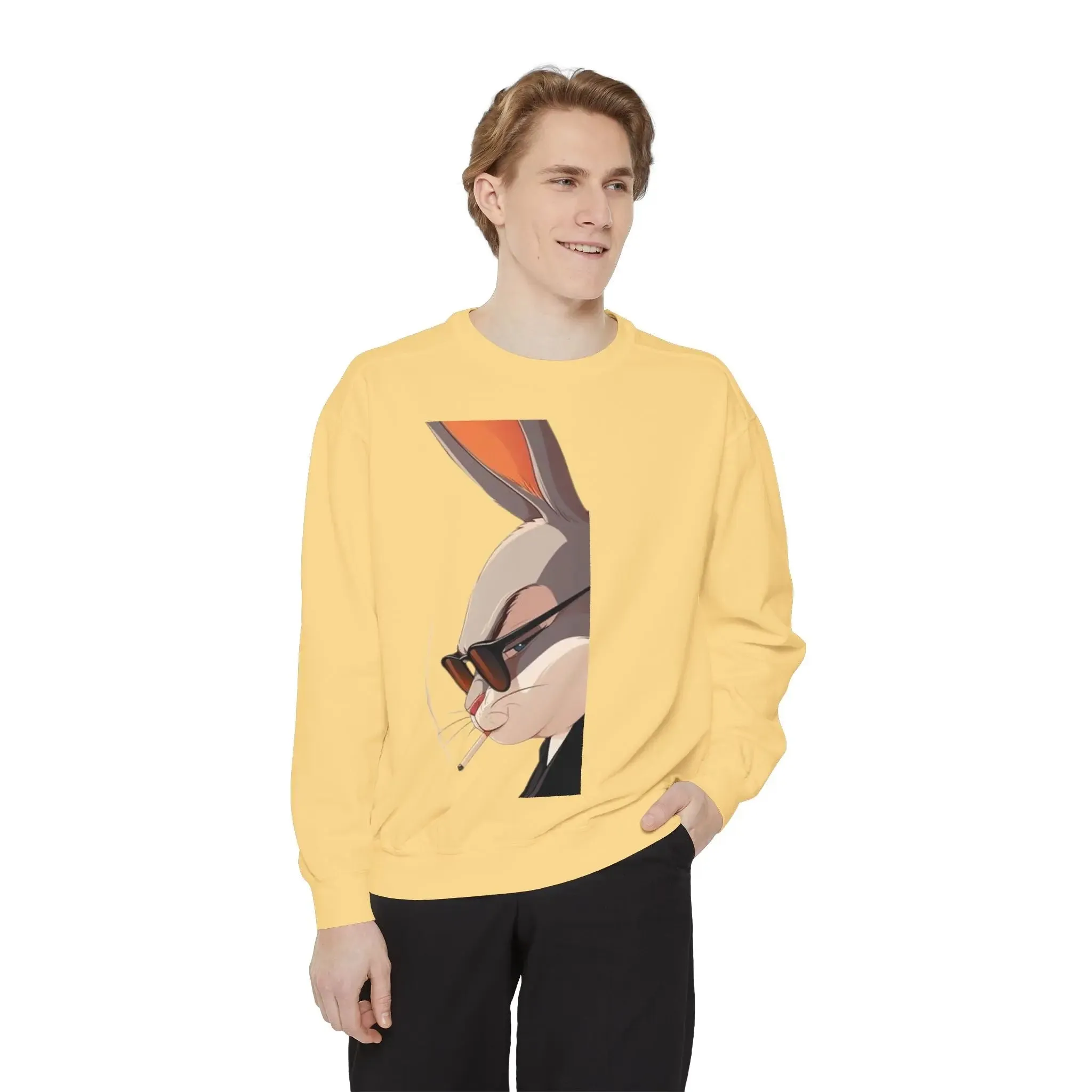 MENS AND WOMENGarment-Dyed Sweatshirt