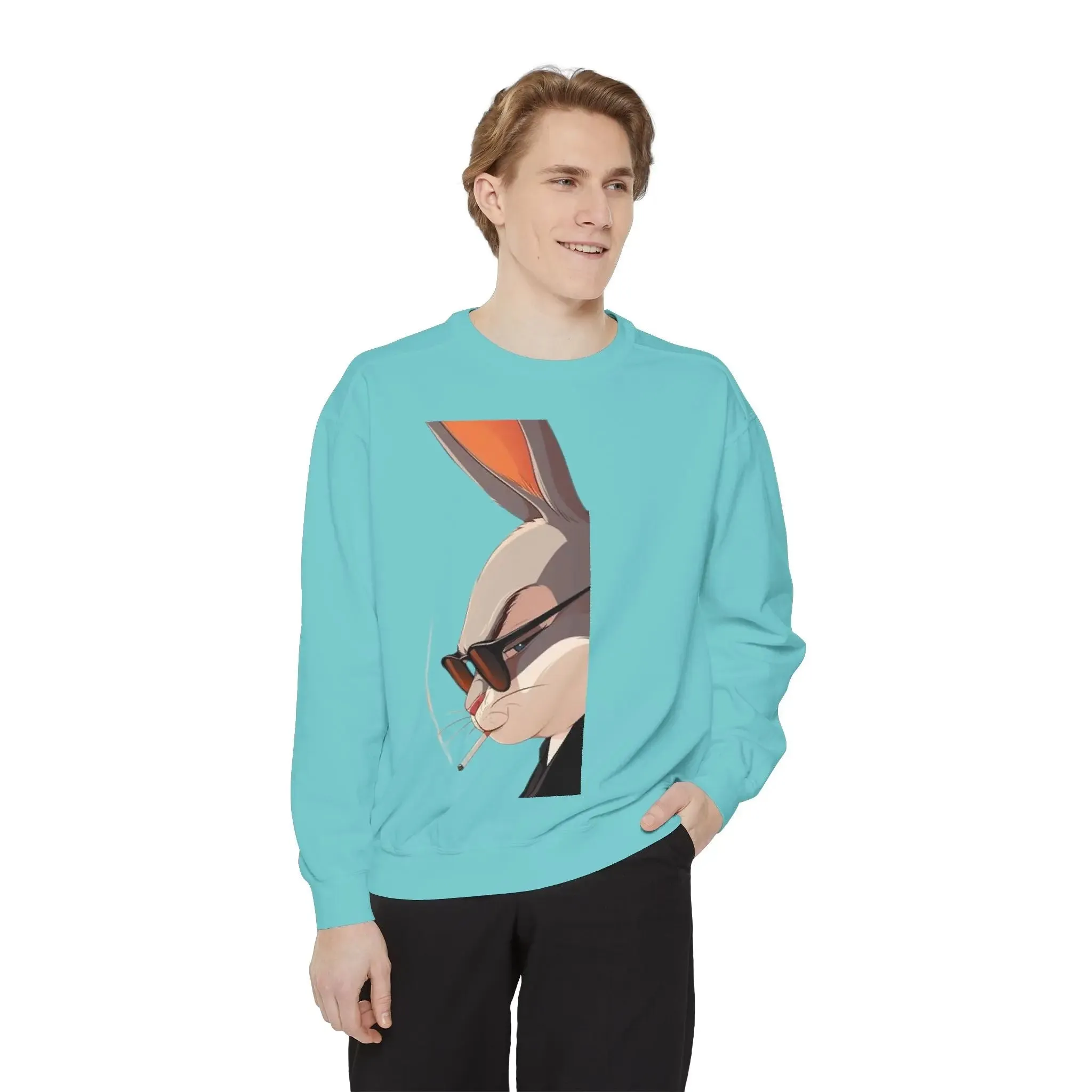 MENS AND WOMENGarment-Dyed Sweatshirt