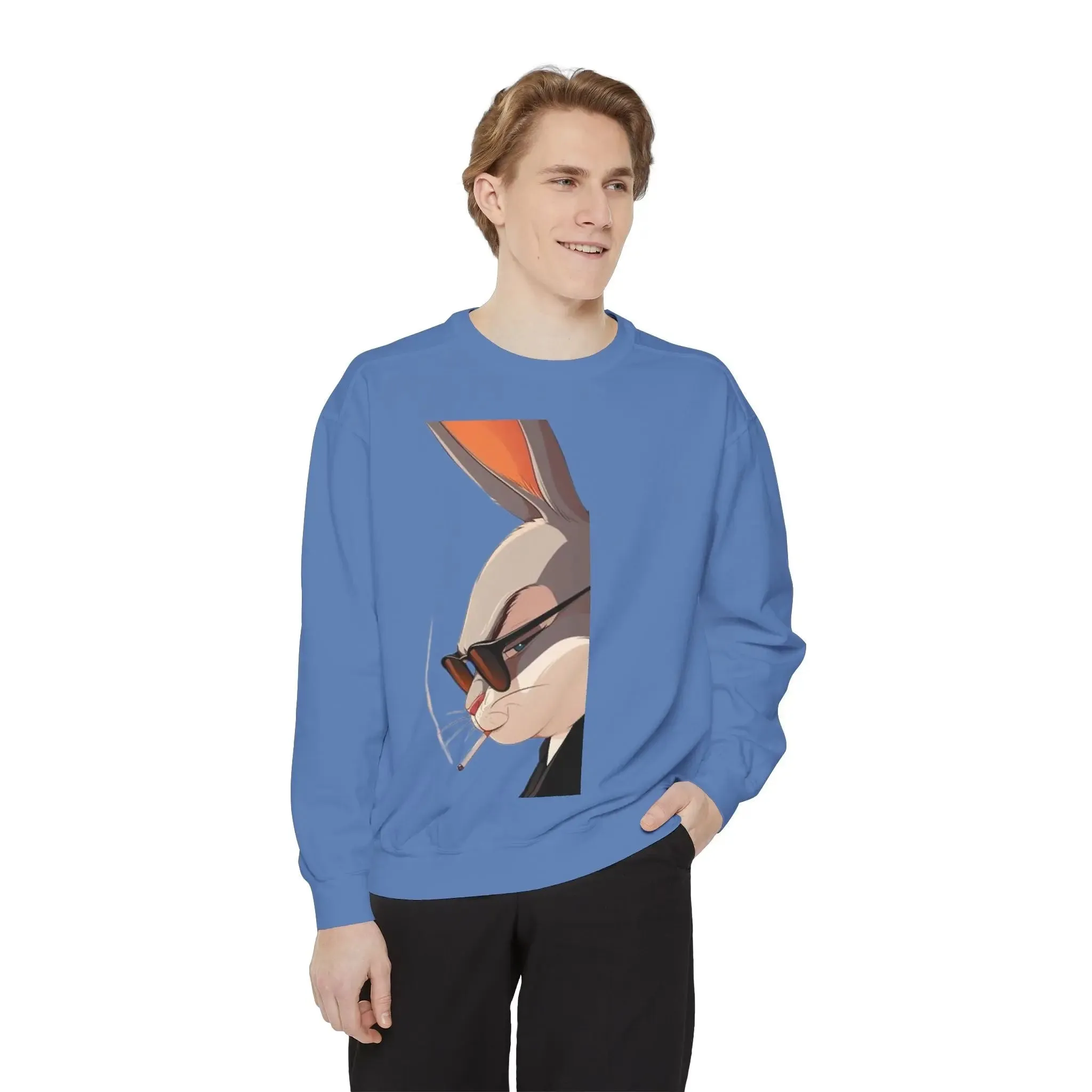 MENS AND WOMENGarment-Dyed Sweatshirt