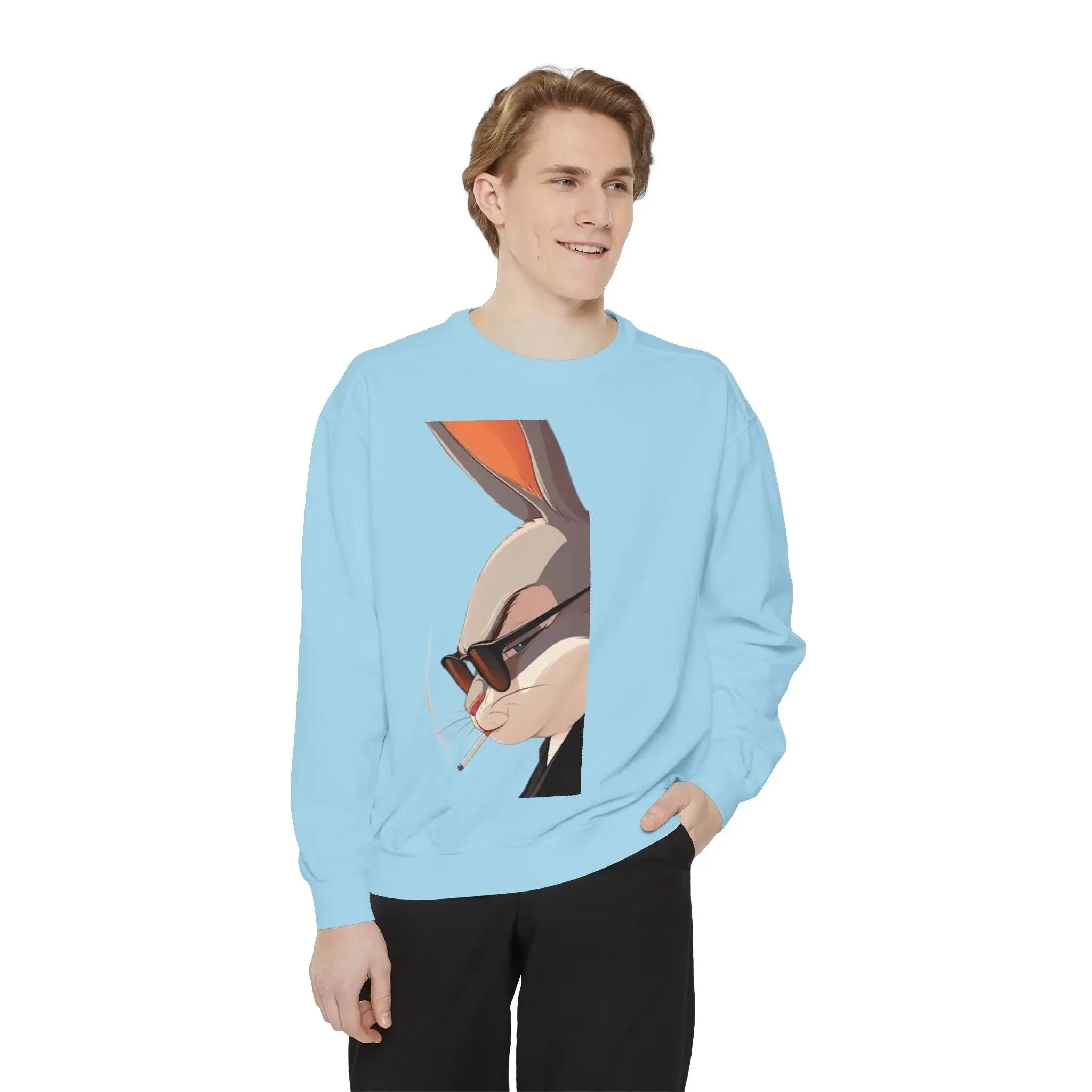 MENS AND WOMENGarment-Dyed Sweatshirt