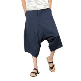 Mens National Style Casual Loose Haren Pants