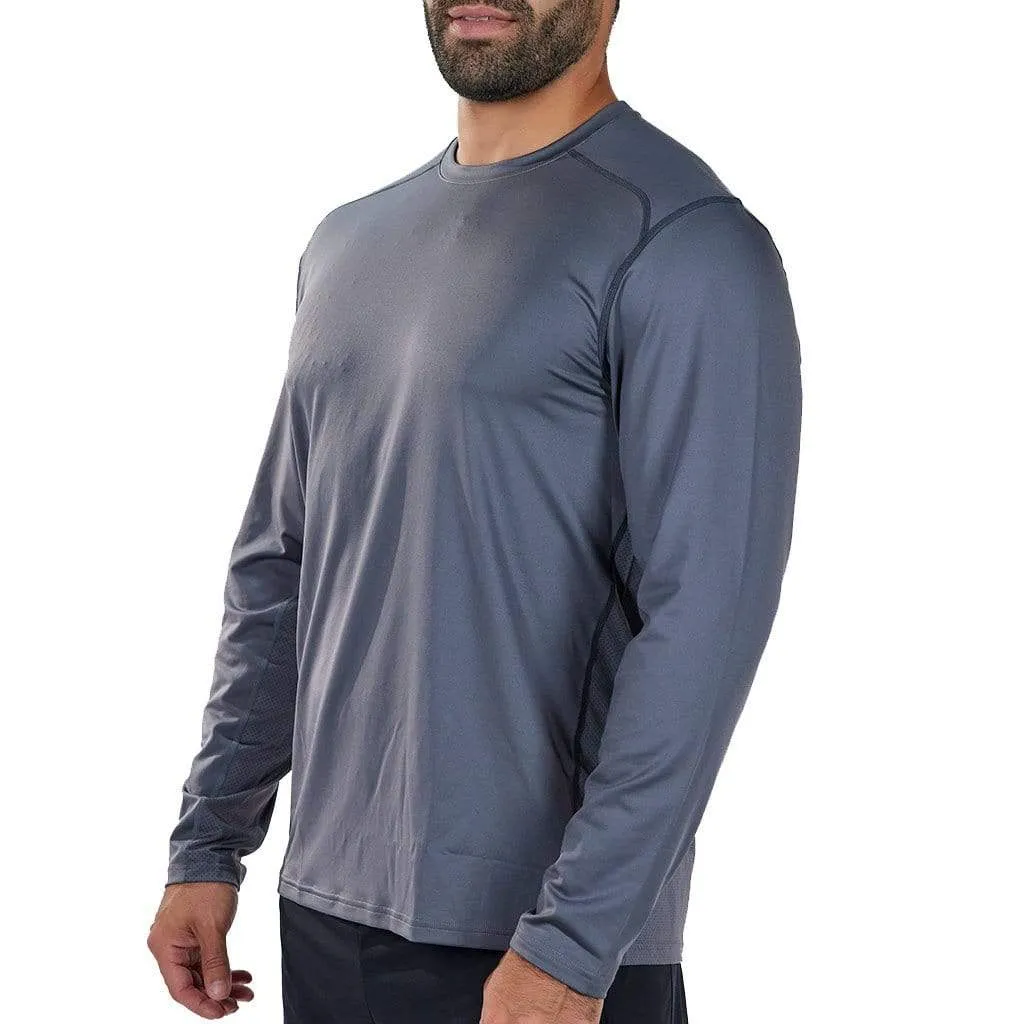 Men's Vortex Vent™ Cooling Crew Neck Long Sleeve T-Shirt - CLOSEOUT