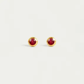 Mini Birthstone Studs