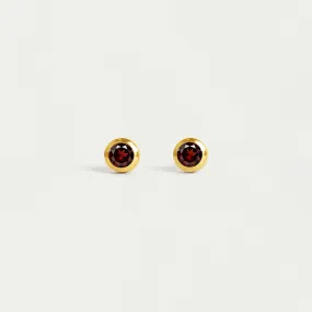 Mini Birthstone Studs