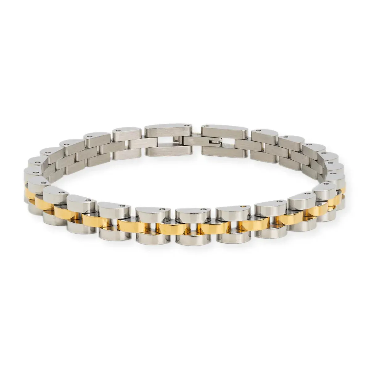 Mini Rolly Two Tone Bracelet